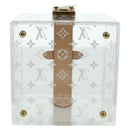 LOUIS VUITTON Boite Scott Cube Playing Cards Plexiglass GI0481 LV Auth AMZ470SM-6