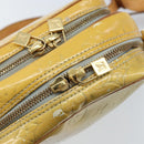 LOUIS VUITTON Monogram Vernis Wooster Shoulder Bag Gris M91036 LV Auth AMZ478-18