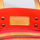 LOUIS VUITTON Monogram Vernis Reade PM Hand Bag Red Rouge M91088 LV Auth AMZ479-10
