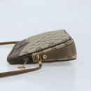 GUCCI GG Supreme Shoulder Bag PVC Beige Gold Auth AMZ497-4