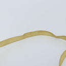 LOEWE anagram Shoulder Bag Leather Gold Auth AMZ499-8