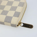 LOUIS VUITTON Damier Azur Zippy Coin Purse N60138 LV Auth AMZ504-15