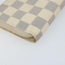 LOUIS VUITTON Damier Azur Zippy Coin Purse N60138 LV Auth AMZ504-16