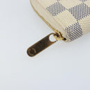 LOUIS VUITTON Damier Azur Zippy Coin Purse N60138 LV Auth AMZ504-8