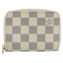 LOUIS VUITTON Damier Azur Zippy Coin Purse N60138 LV Auth AMZ504-13