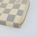 LOUIS VUITTON Damier Azur Zippy Coin Purse N60138 LV Auth AMZ504-7
