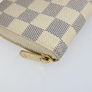 LOUIS VUITTON Damier Azur Zippy Coin Purse N60138 LV Auth AMZ504-14