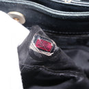 CHANEL Matelasse Wild Stitch Tragetasche Leder Schwarz Gold CC Auth AMZ509-13