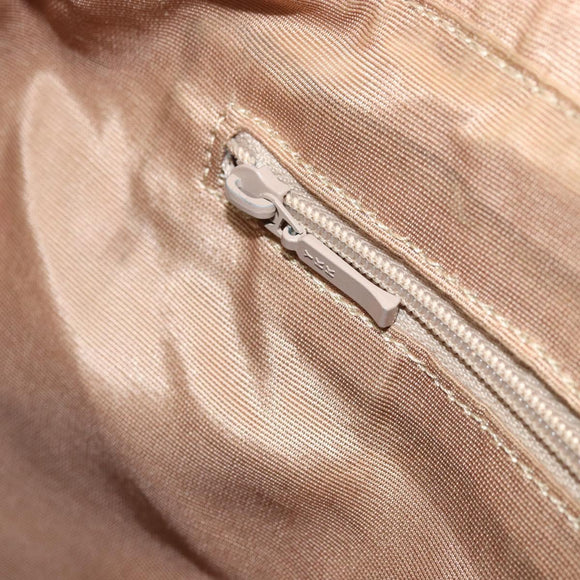Burberrys Nova Check Tote Bag Canvas Beige Gold Auth AMZ511