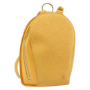 LOUIS VUITTON Epi Mabillon Backpack Yellow M52239 LV Auth AMZ512-1