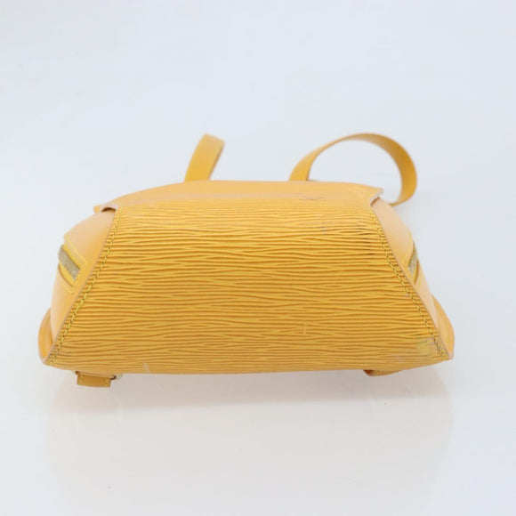 LOUIS VUITTON Epi Mabillon Backpack Yellow M52239 LV Auth AMZ512