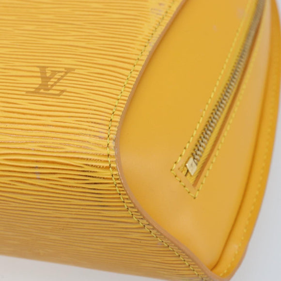 LOUIS VUITTON Epi Mabillon Backpack Yellow M52239 LV Auth AMZ512