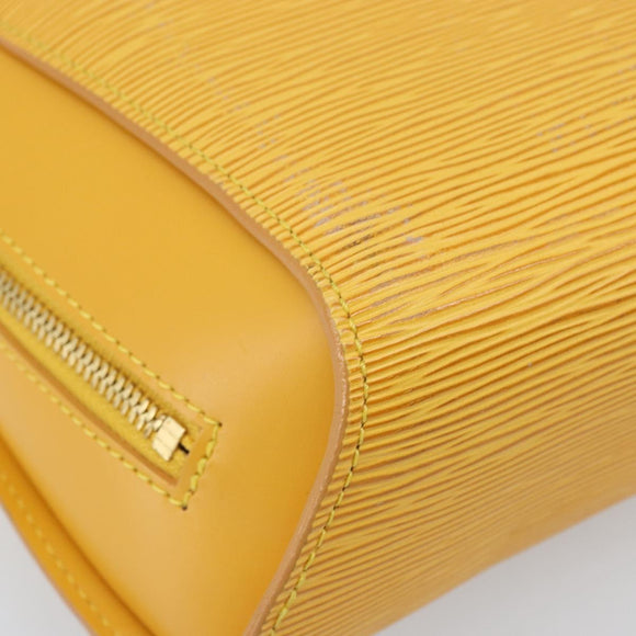 LOUIS VUITTON Epi Mabillon Backpack Yellow M52239 LV Auth AMZ512