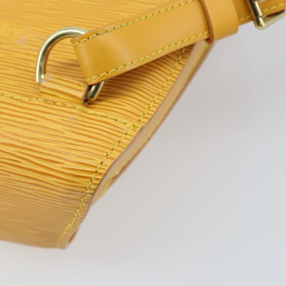 LOUIS VUITTON Epi Mabillon Backpack Yellow M52239 LV Auth AMZ512