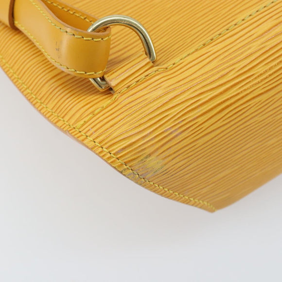 LOUIS VUITTON Epi Mabillon Backpack Yellow M52239 LV Auth AMZ512