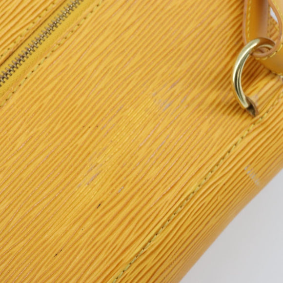 LOUIS VUITTON Epi Mabillon Backpack Yellow M52239 LV Auth AMZ512