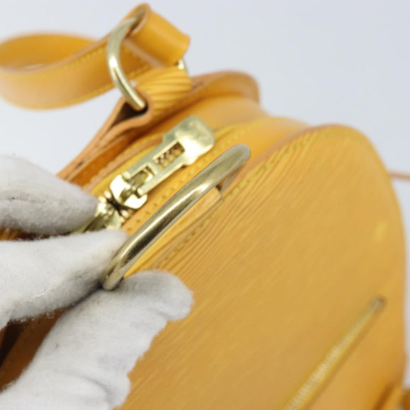 LOUIS VUITTON Epi Mabillon Backpack Yellow M52239 LV Auth AMZ512