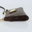 LOUIS VUITTON Damier Ebene Eva Shoulder Bag N55213 LV Auth AMZ513-4