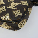 LOUIS VUITTON Eclipse Sequins Mini Pochette Accessoires M60125 LV Auth AMZ514SAV-9