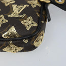LOUIS VUITTON Eclipse Sequins Mini Pochette Accessoires M60125 LV Auth AMZ514SAV-15