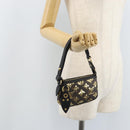 LOUIS VUITTON Eclipse Sequins Mini Pochette Accessoires M60125 LV Auth AMZ514SAV-21