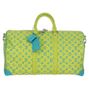 LOUIS VUITTON Playground Keepall Bandouliere 50 Bag Yellow M21869 Auth AMZ519SM-13