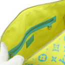 LOUIS VUITTON Playground Keepall Bandouliere 50 Bag Yellow M21869 Auth AMZ519SM-29