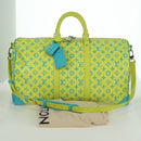 LOUIS VUITTON Playground Keepall Bandouliere 50 Bag Yellow M21869 Auth AMZ519SM-12