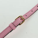 GUCCI Bananya Mini Tote Bag Leather 2way Pink Gold 671623 Auth AMZ535M-9