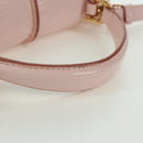 TOD’S Timeless T Hand Bag Leather 2way Pink Gold Auth AMZ549SAM-7