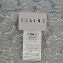 CELINE C Macadam Canvas Jacket Light Blue Auth AMZ552M-18