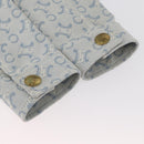 CELINE C Macadam Canvas Jacket Light Blue Auth AMZ552M-6