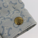 CELINE C Macadam Canvas Jacket Light Blue Auth AMZ552M-8