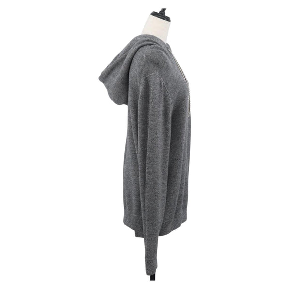 LOUIS VUITTON LV Cup Hoodie Wool Gray LV Auth AMZ553M
