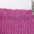 Miu Miu Knitted Fabrics Sweatshirt Mohair Pink Auth AMZ554SAM-9