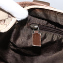 GUCCI GG Canvas Tote Bag Beige Silver 28892 Auth AMZ559-20