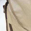 GUCCI GG Supreme Body Bag PVC Beige Gold 211110 Auth AMZ560-21