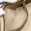 GUCCI GG Supreme Body Bag PVC Beige Gold 211110 Auth AMZ560-22