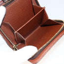 LOUIS VUITTON Monogram Compact Zip Wallet M61667 LV Auth AMZ571-23