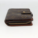 LOUIS VUITTON Monogram Compact Zip Wallet M61667 LV Auth AMZ571-6
