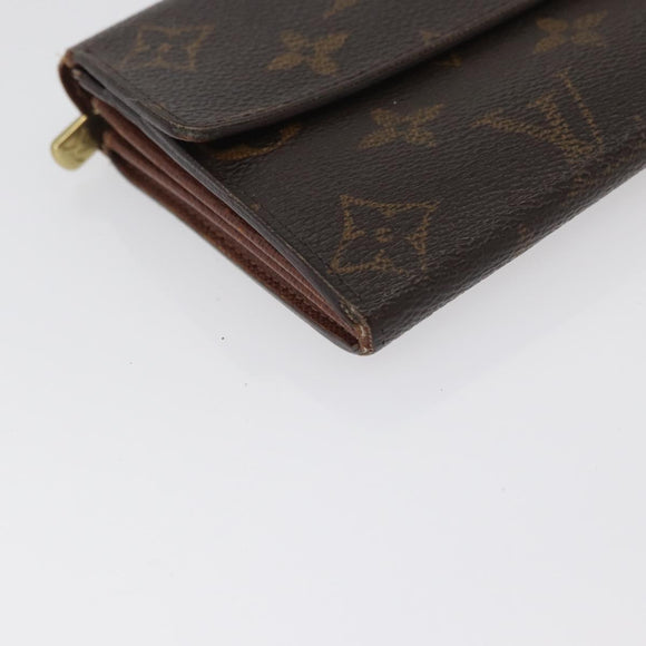 LOUIS VUITTON Monogram Wallet 3 Set LV Auth AMZ579