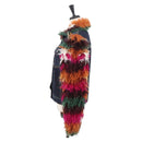 Christian Dior Fringe Jacket Denim Blue Auth AMZ580SM-3