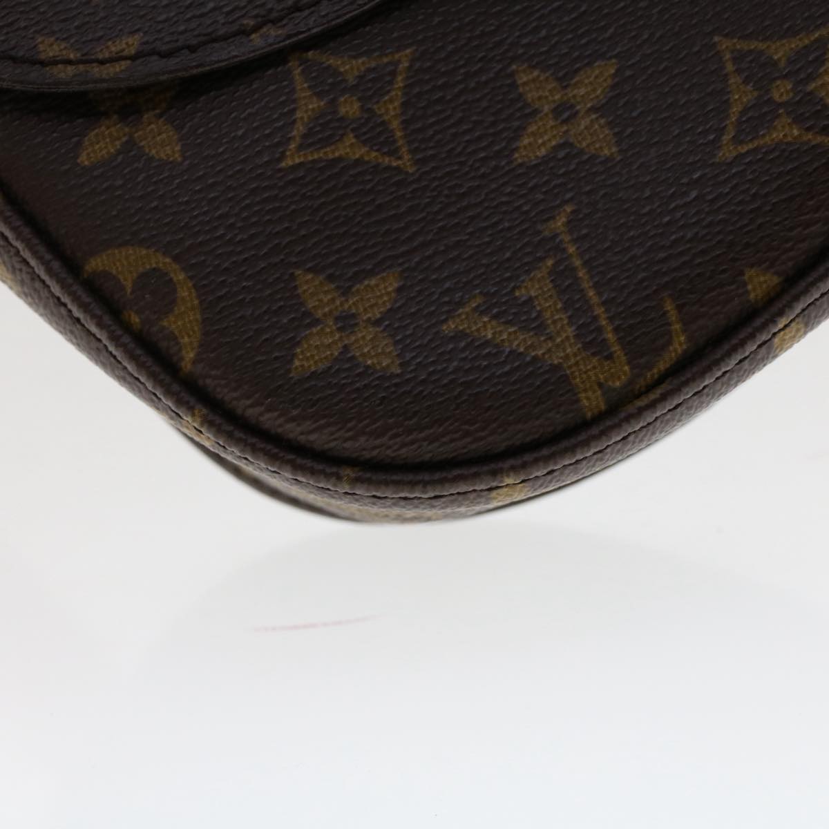 LOUIS VUITTON Monogram Saint Cloud GM Shoulder Bag M51242 LV Auth ar10016B