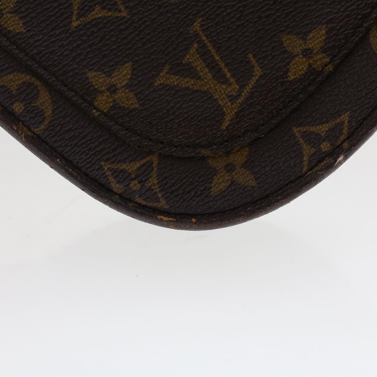 LOUIS VUITTON Monogram Saint Cloud GM Shoulder Bag M51242 LV Auth ar10016B