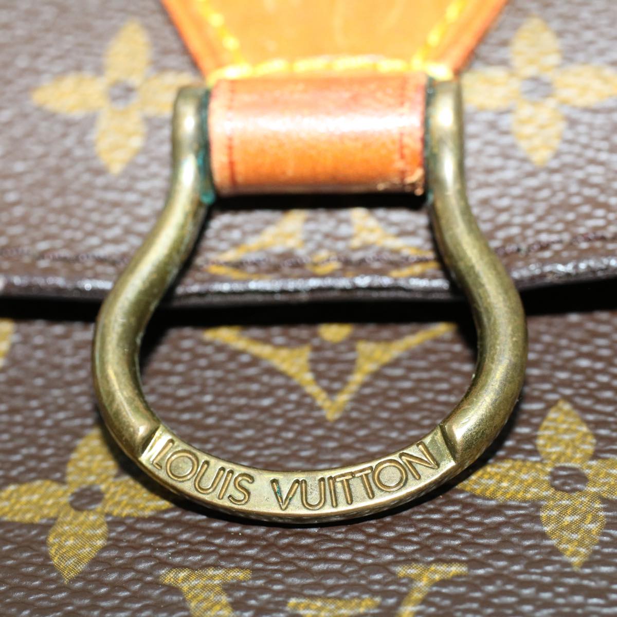 LOUIS VUITTON Monogram Saint Cloud GM Shoulder Bag M51242 LV Auth ar10016B