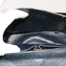 CELINE C Macadam Canvas Shoulder Bag Navy Auth ar10062-11