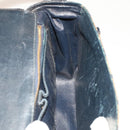 CELINE C Macadam Canvas Shoulder Bag Navy Auth ar10062-21