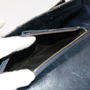 CELINE C Macadam Canvas Shoulder Bag Navy Auth ar10062-12