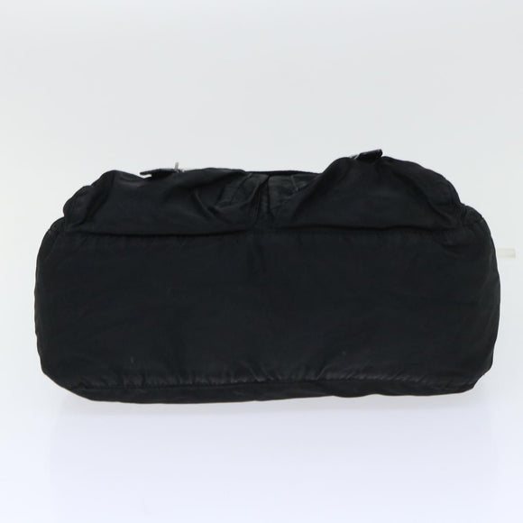PRADA Shoulder Bag Nylon Black Auth ar10069