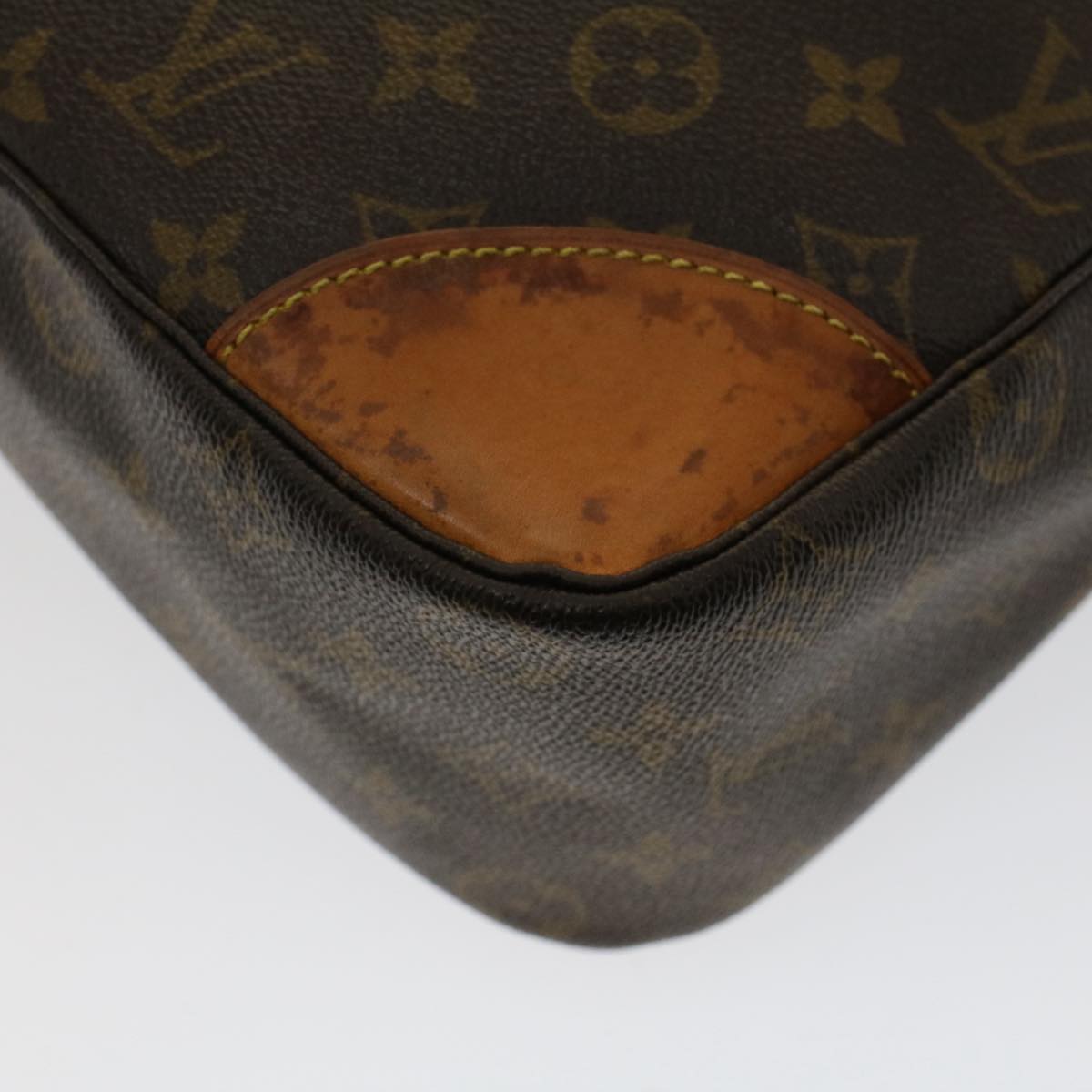 LOUIS VUITTON Monogram Boulogne 35 Shoulder Bag M51260 LV Auth ar10074